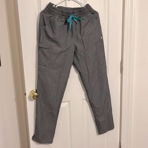 Figs high waisted Yola pants size small in graphite